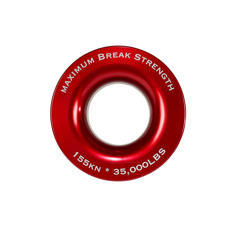 The Overland Vehicle Systems Recovery Ring is the safer way to do off road recovery. This heavy duty recovery ring is designed for use with soft shackle and can be used with any standard tow strap. The 2.5" ring has a 35,000 lb. breaking strength and is perfect for any off road vehicle.