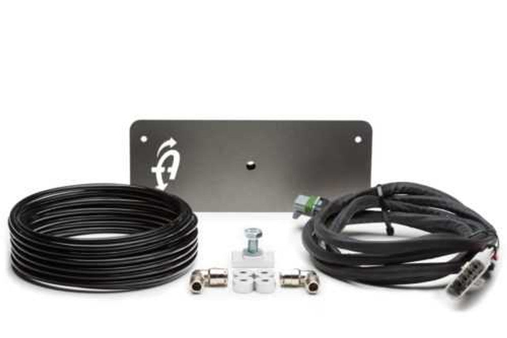 Compressor Mount & Connection Kit - F Series Bed With Locking Tie Downs for ARB & EGOI II Dual Air Compressor - Gray