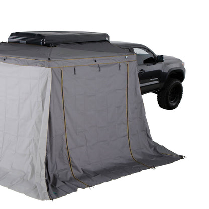 Nomadic N4E - Soft Sided Roof Top Tent, 4 Person, Grey Body & Green Rainfly