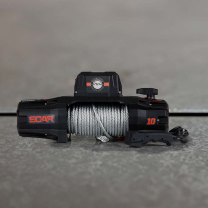 It comes equipped with an extra strong Steel Cable that is designed to withstand all kinds of rough terrain and challenging conditions, so you never have to worry about being stuck in a bad situation again!