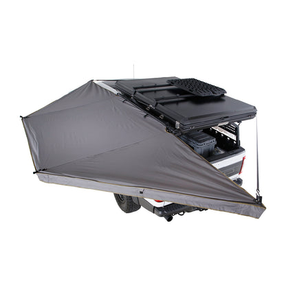 Nomadic 180 LTE - Awning, Grey Body, Green Trim & Black Travel Cover