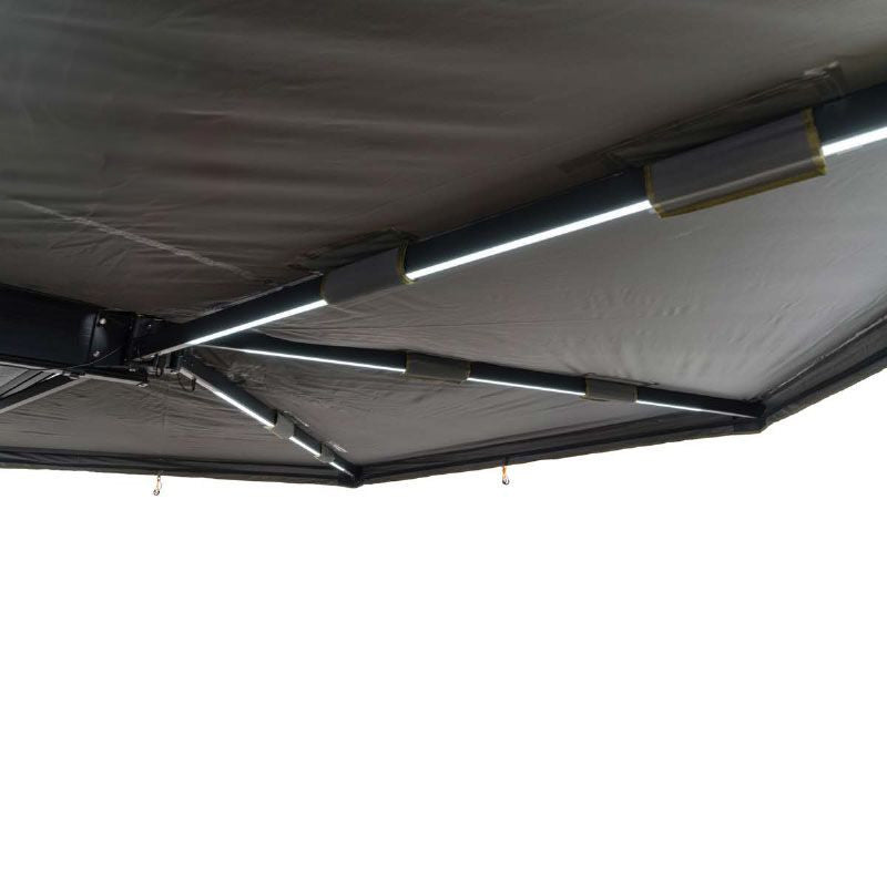Nomadic 270 degree Awning, Awning with lights, Full coverage awning, camping gear, awning for vehicles, campers, trailers, Camping awning with lights