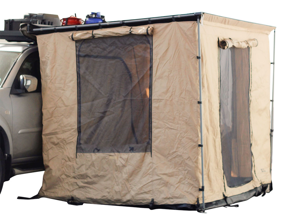 Camping without a tent? The Easy Out Awning Room is perfect to keep you protected in the great outdoors!