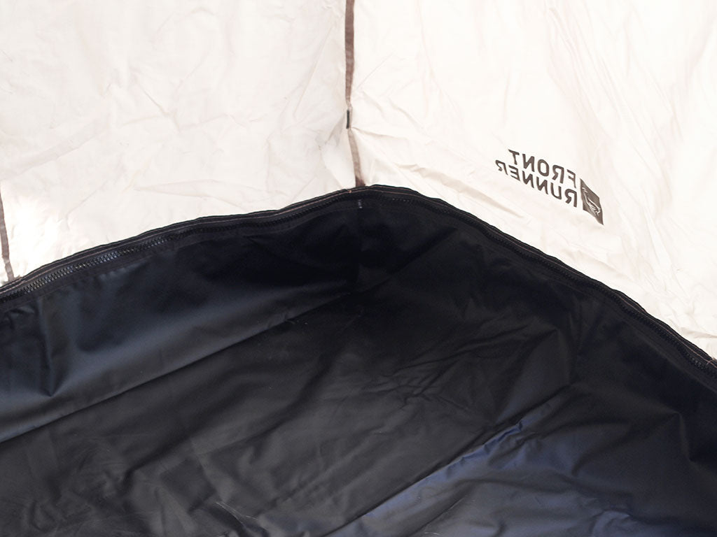 Waterproof to effectively keep you and your essentials dry on any adventure. Made from heavy-duty black PVC.